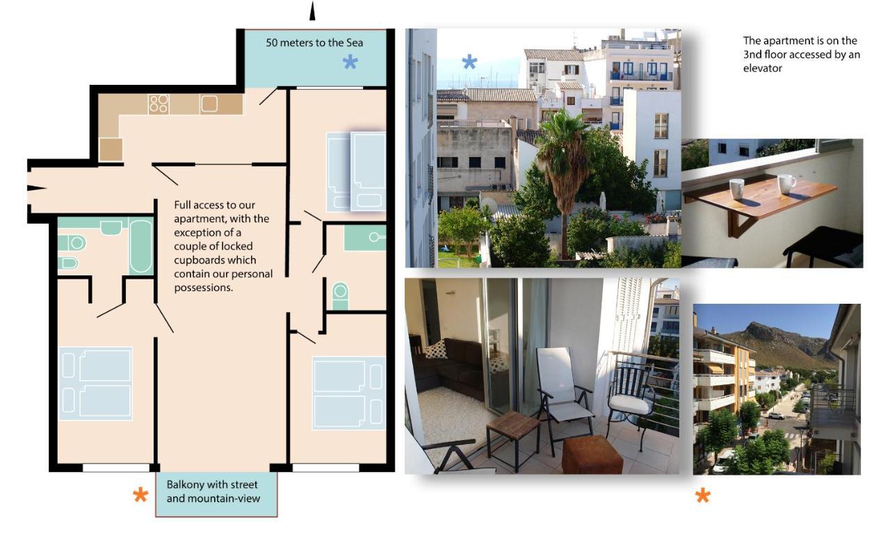 Casa Andersen Apartment Port de Pollenca Bagian luar foto